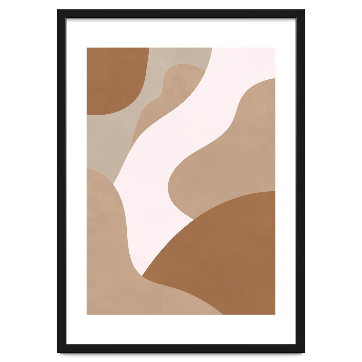 Abstract Boho Organic Shapes