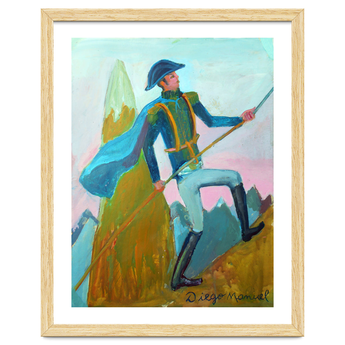 San Martin Cruzando Los Andes