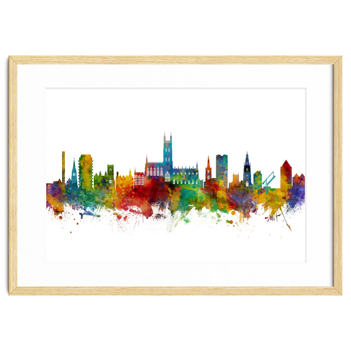 Gloucester England Skyline