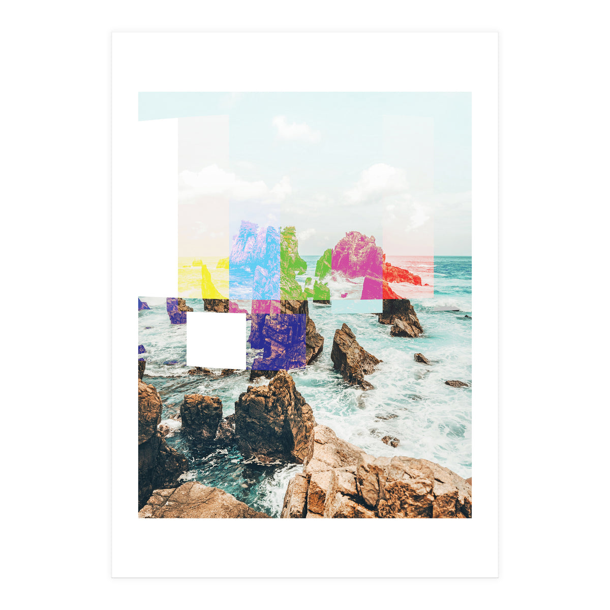 Virtual Sky Glitch (Print Only)