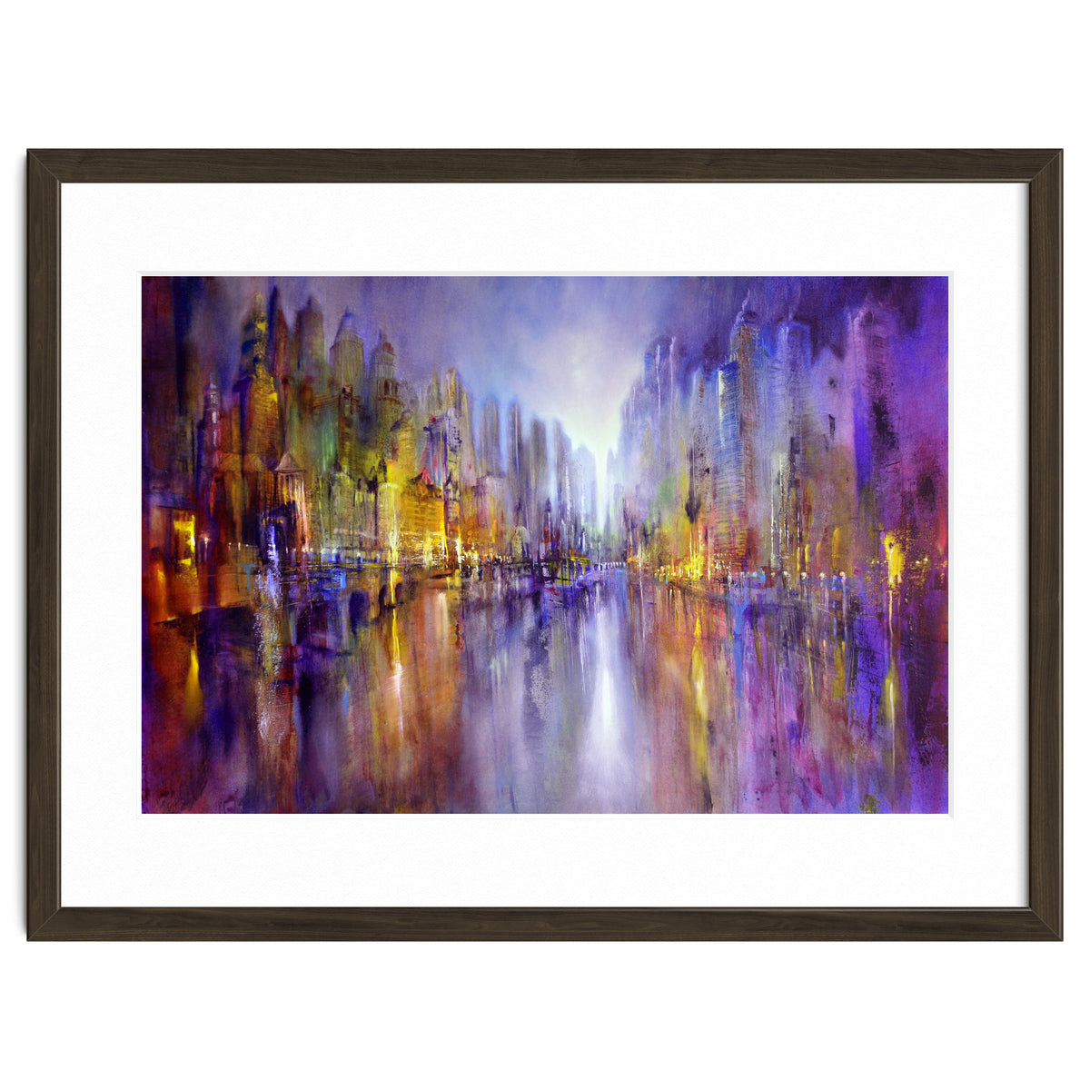 Stadt Am Fluss - city on the riverside