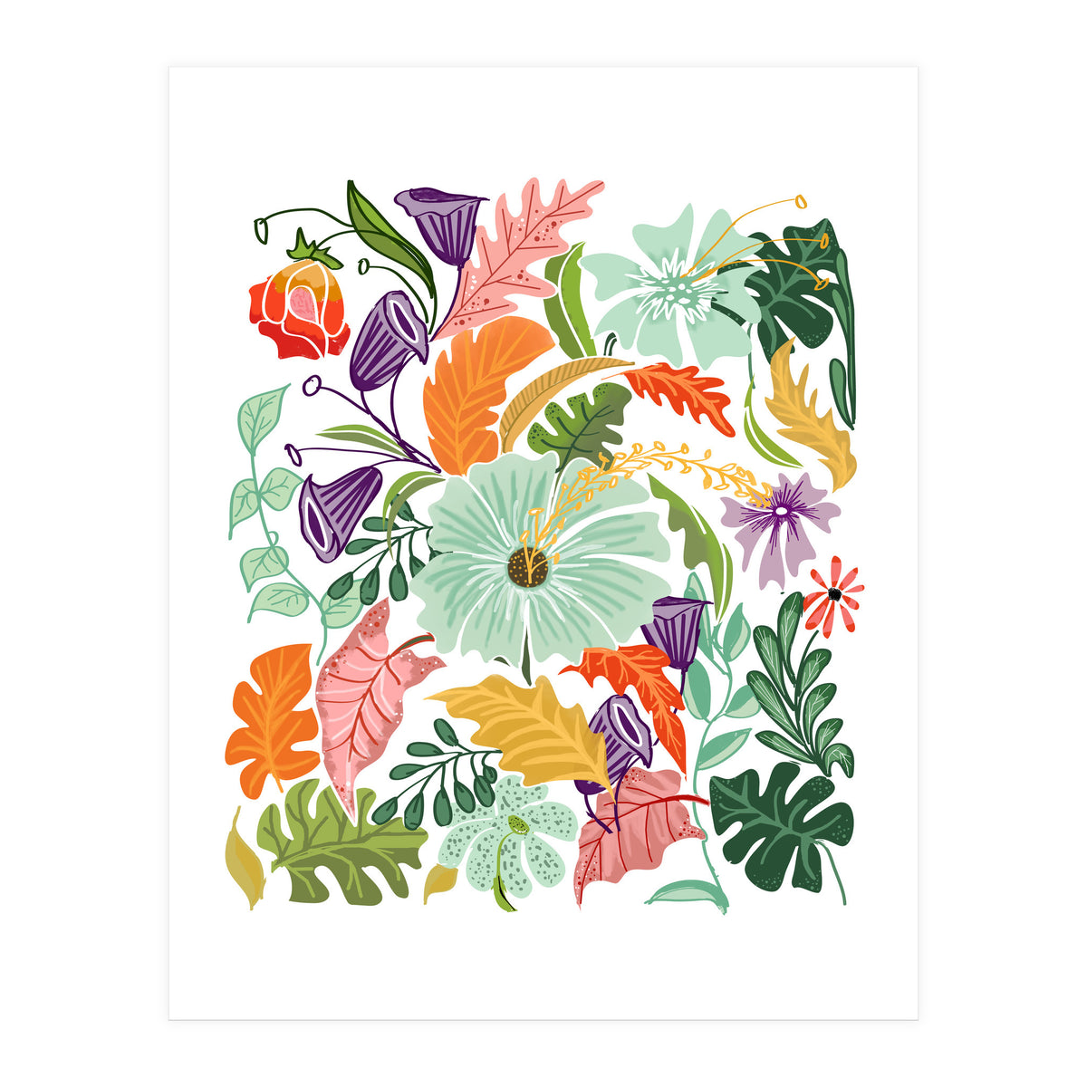 Hello Tropical (Print Only)