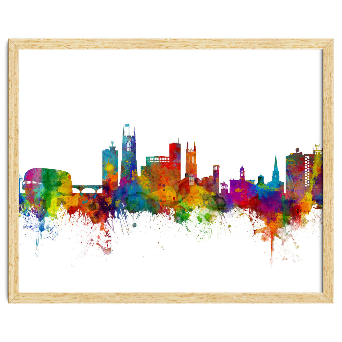 Derby England Skyline