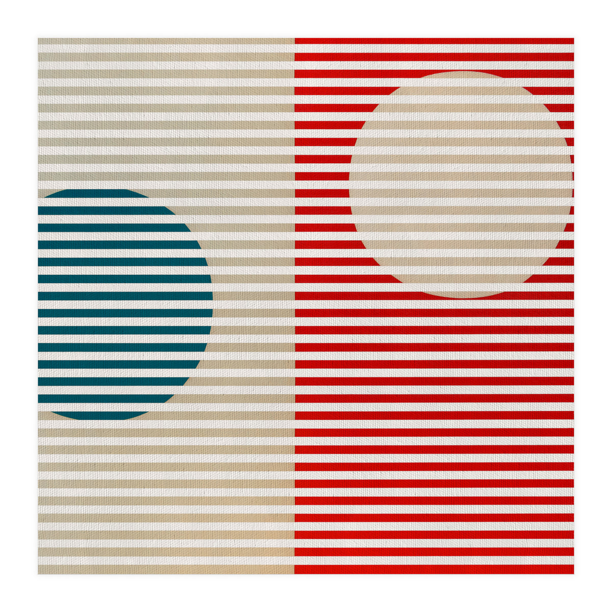 Stripes & Circles 2 (Print Only)