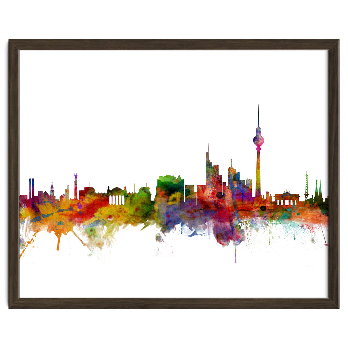 Berlin Germany Skyline