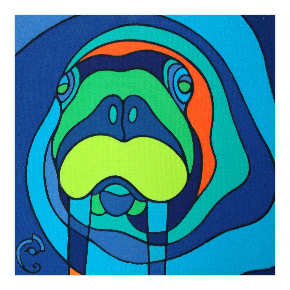 Walrus by Chameleon Amour (Print Only)
