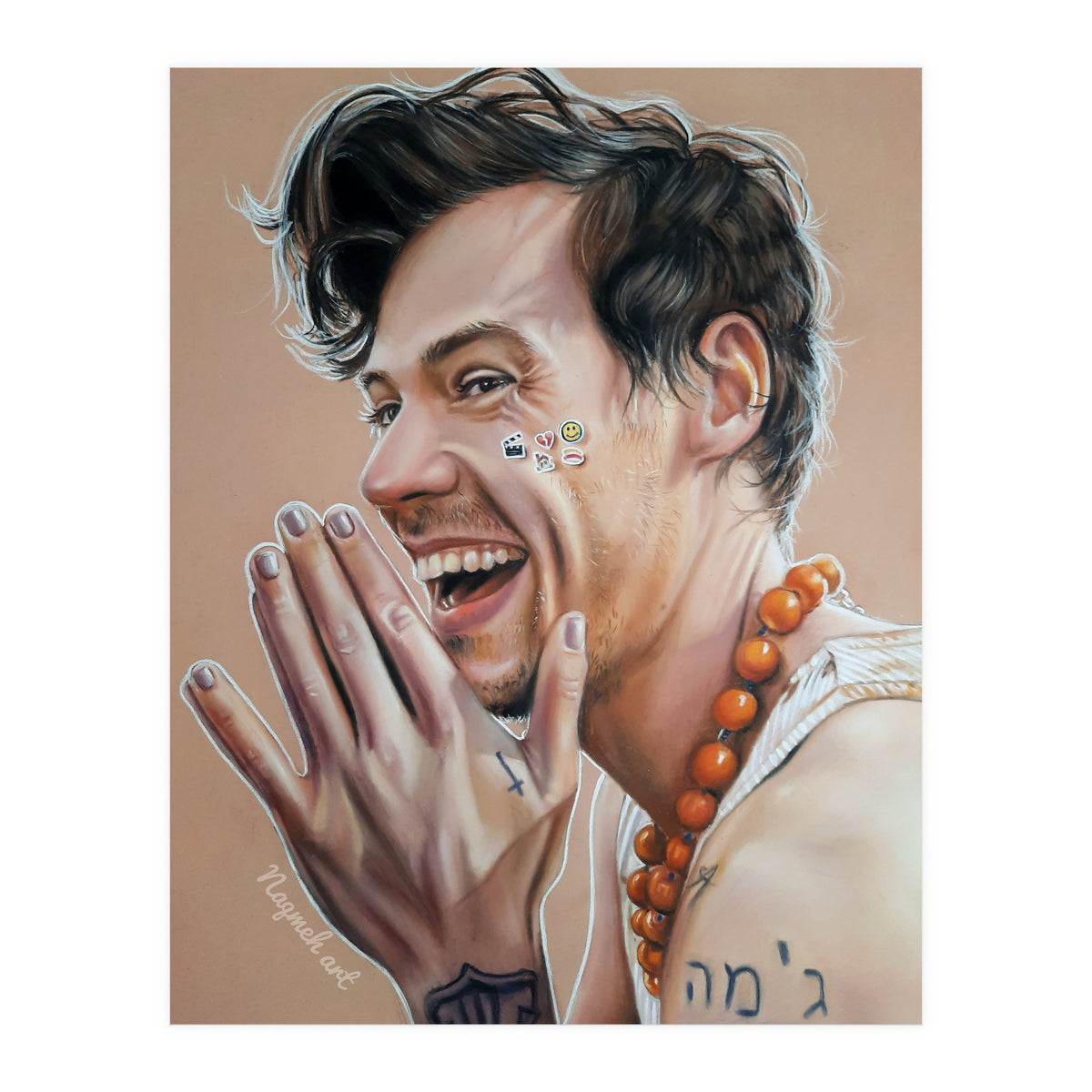 H Sticker (Print Only)