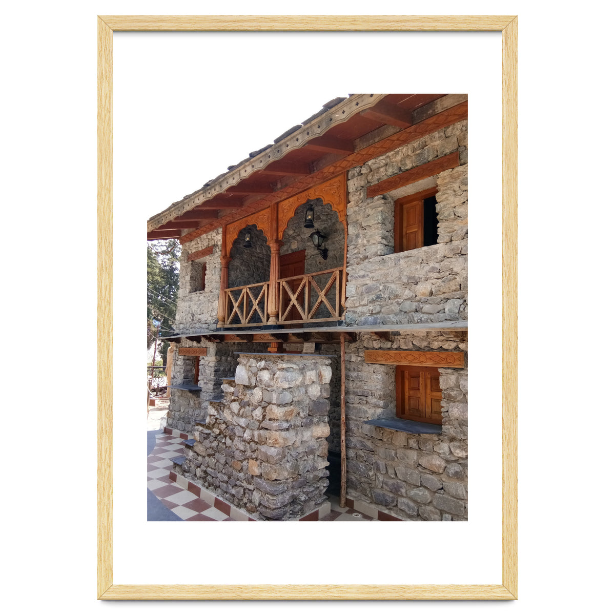 Architecture - Exposed Stone House