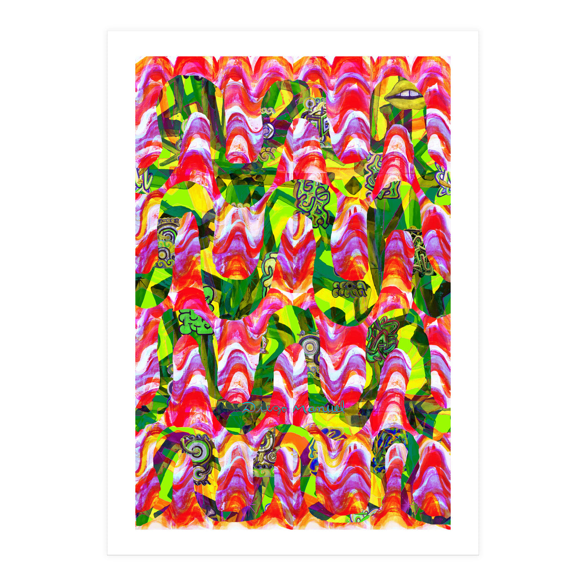 Pop Abstract 17 (Print Only)