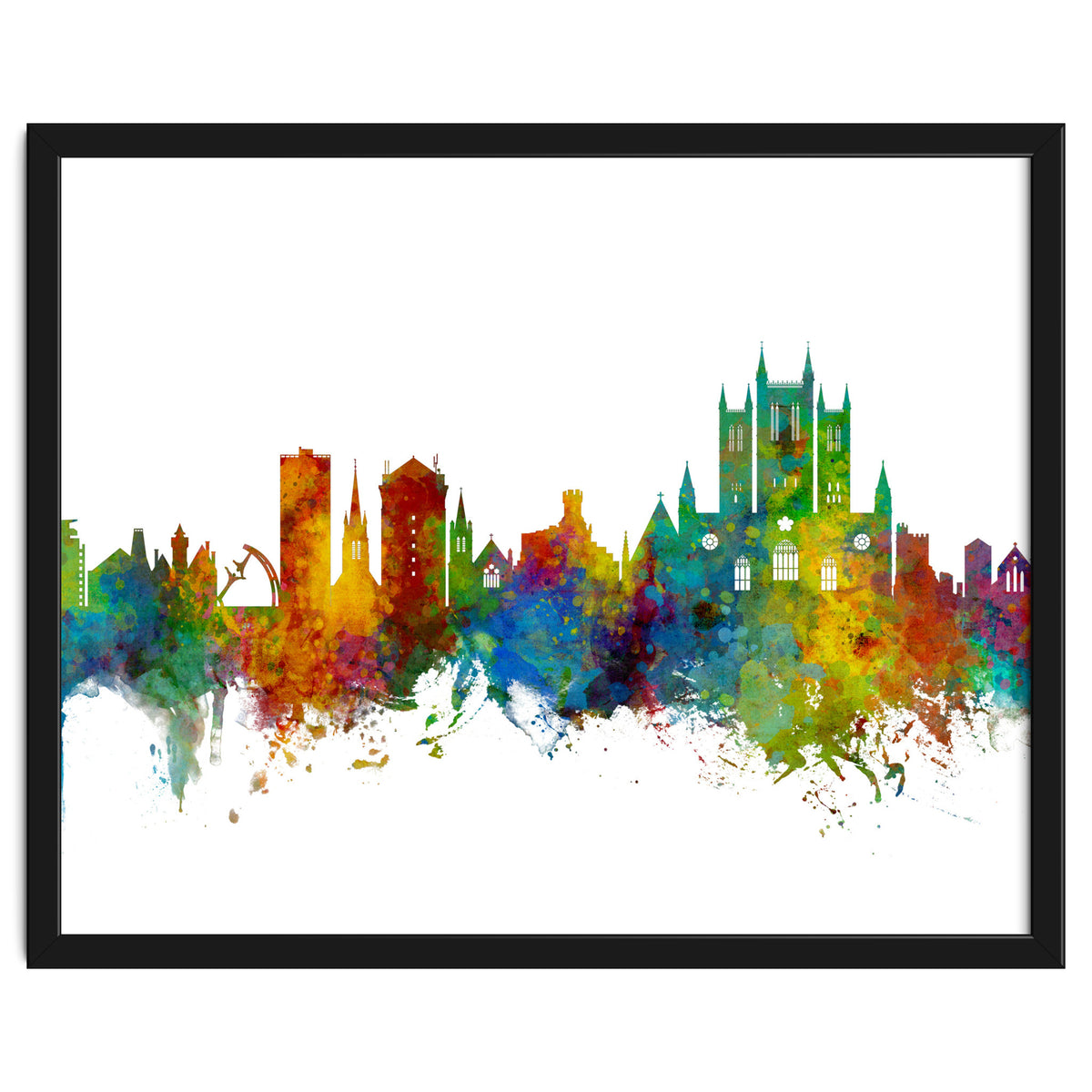 Lincoln England Skyline