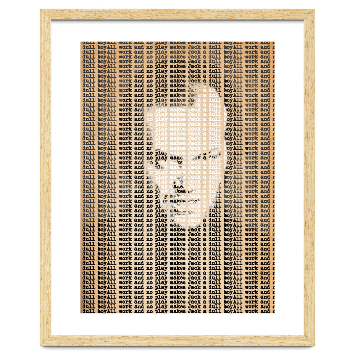 All Work And No Play Makes Jack