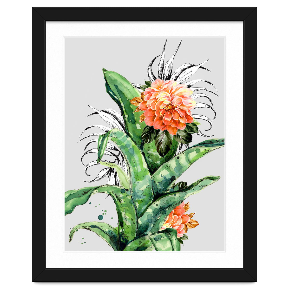 Collage of florid nature