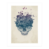 Skull Flowers (Print Only) thumbnail
