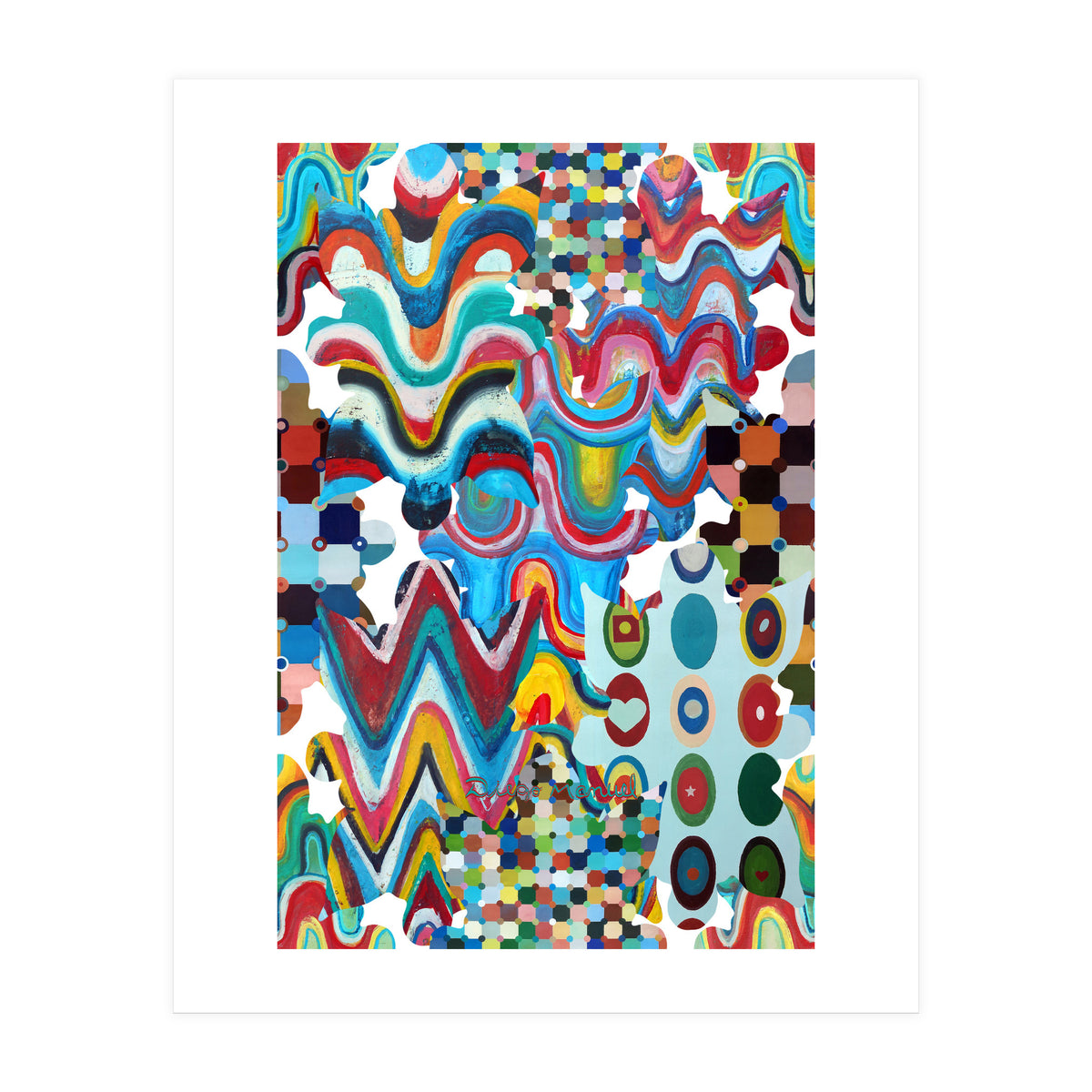 Pop Abstract 2023 Tapiz 74 (Print Only)