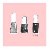 Nail Polish | Black (Print Only) thumbnail