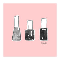 Nail Polish | Black (Print Only)