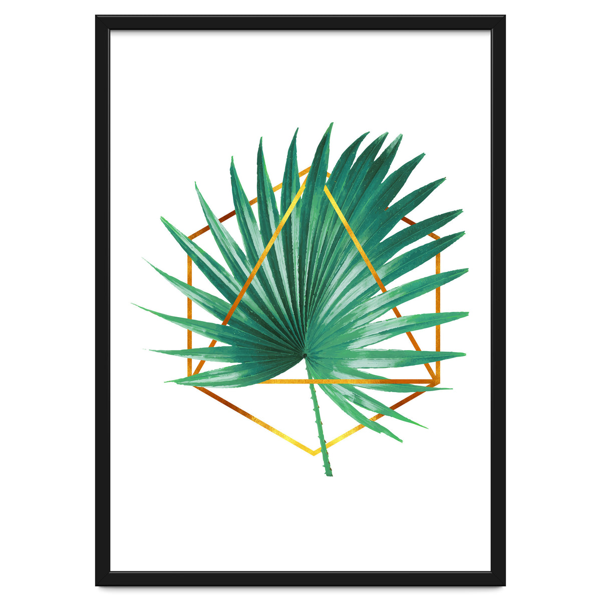 Tropical Palm Leaf 01