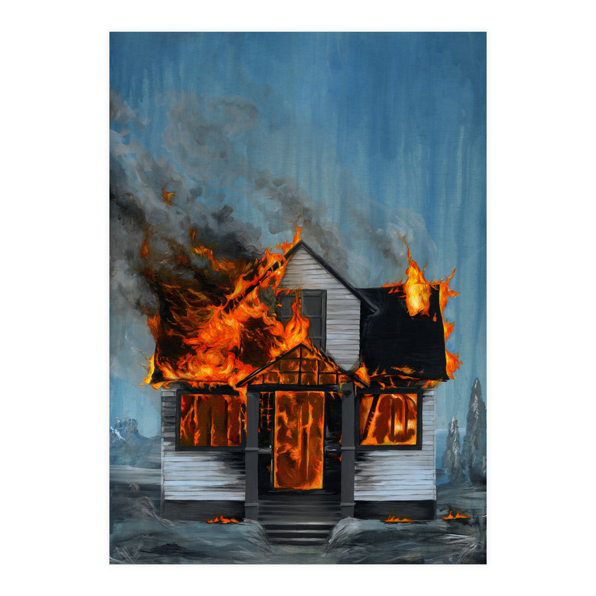 House On Fire (Print Only)