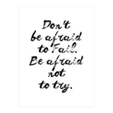 Don't Be Afraid (Print Only) thumbnail