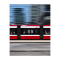 The 509 Harbourfront Streetcar Blur Version No 5 (Print Only)