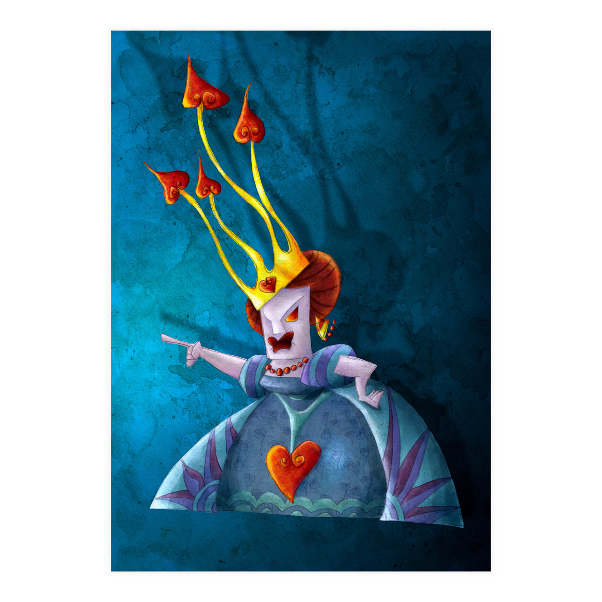 The Queen of Hearts (Print Only)