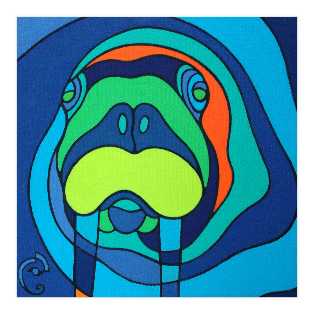 Walrus by Chameleon Amour (Print Only)