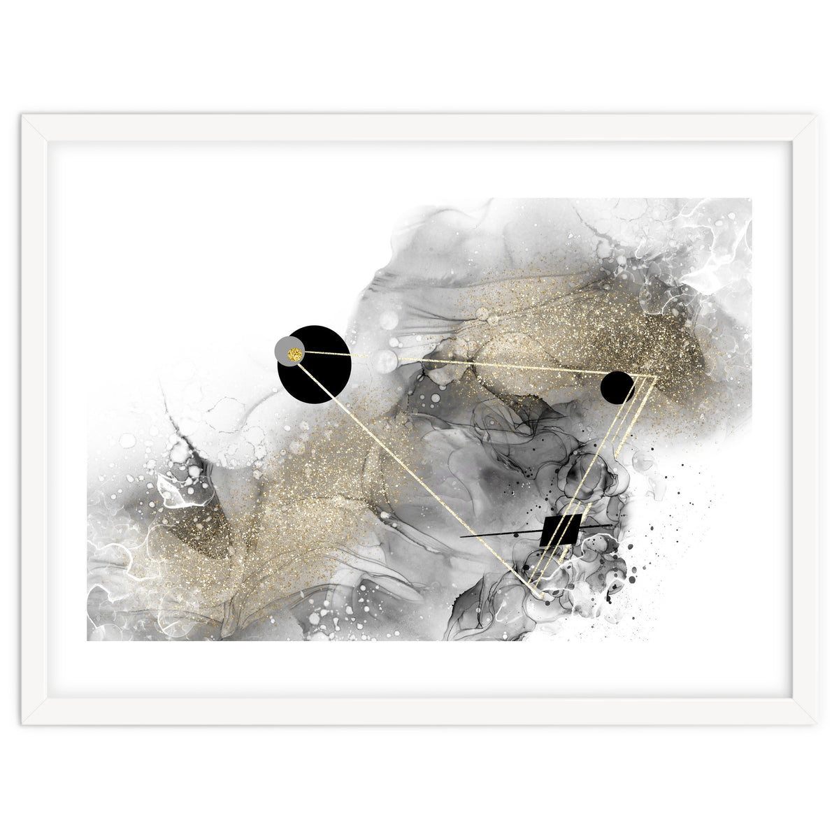 ALCOHOL INK Abstract galaxy