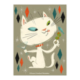 Cat A Tonic White (Print Only) thumbnail