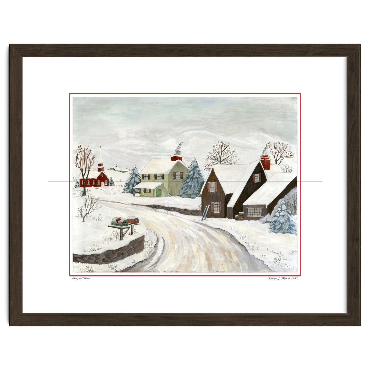 Snug & Warm Watercolor