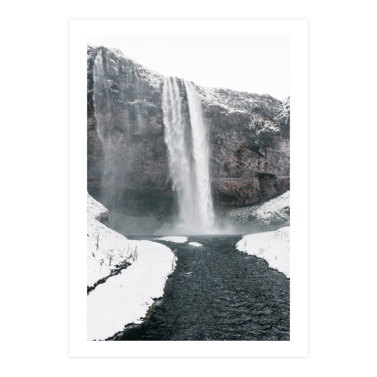 Seljalandsfoss Waterfall Iceland 3 (Print Only)