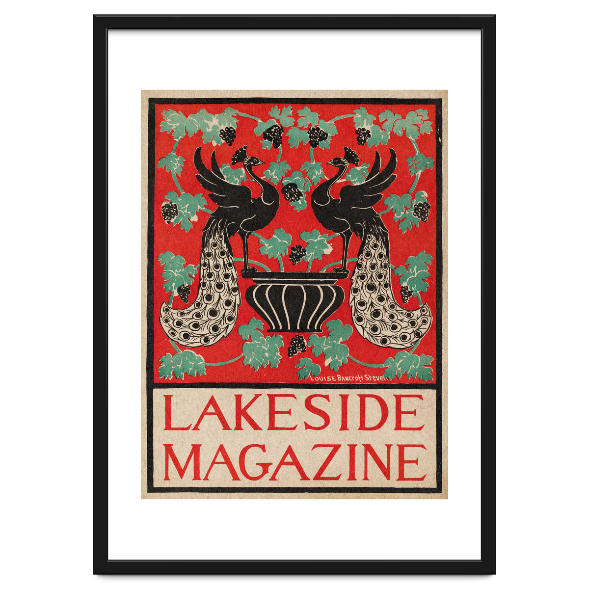 Lakeside Magazine (With Peacocks)