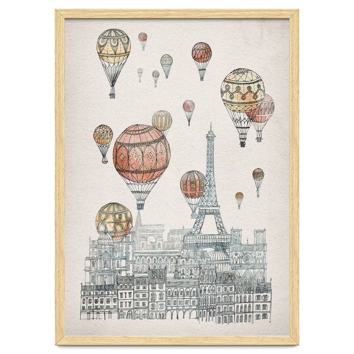 Voyages Over Paris