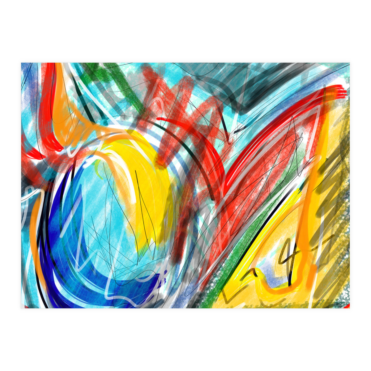 Colors And Traces (Print Only)