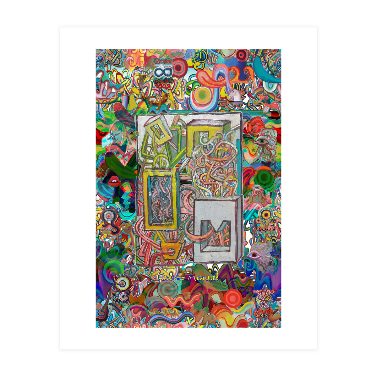 Graffitis 2021 Tapiz 9 (Print Only)