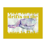 Like The Sun Drifts On The Water In Flakes (Print Only) thumbnail