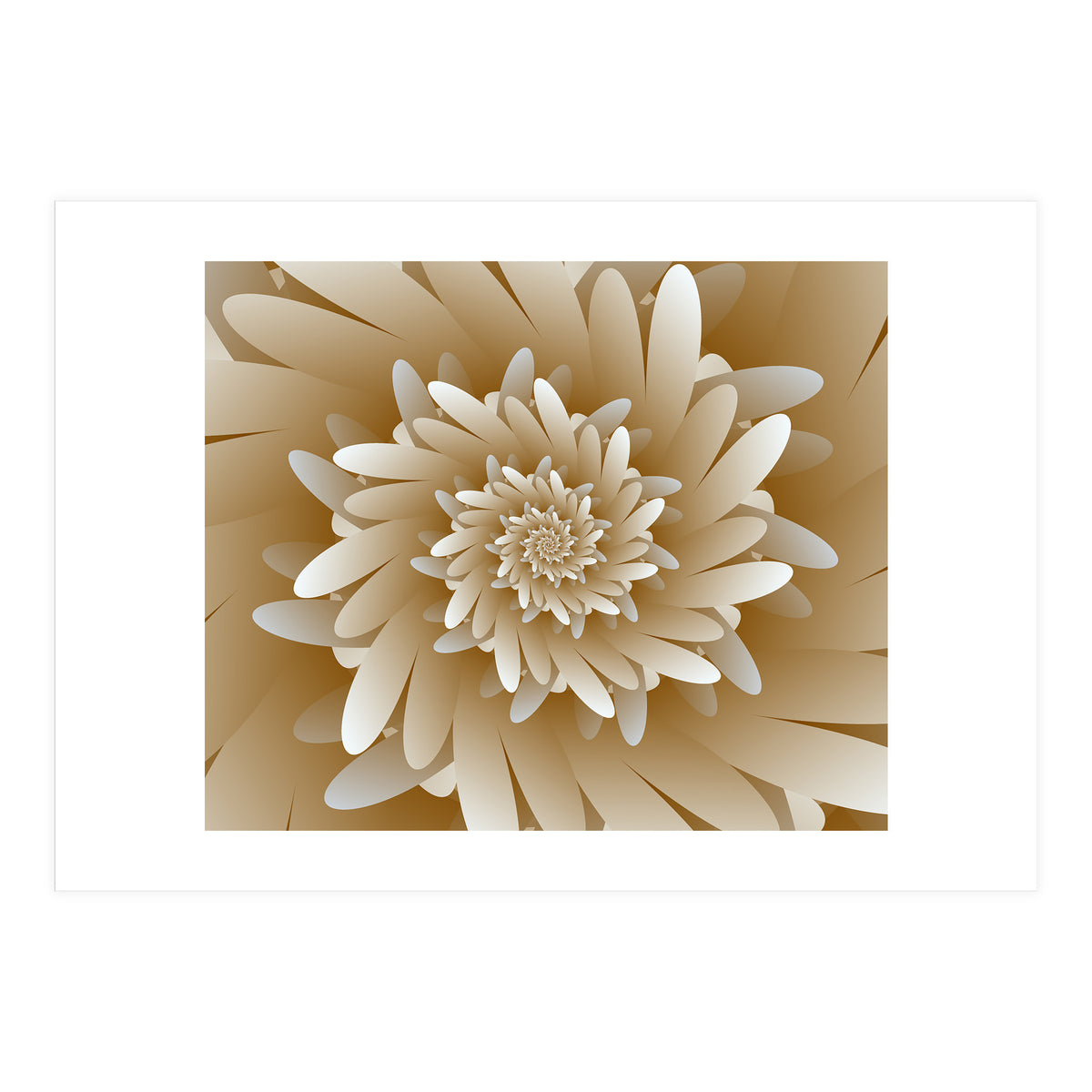 Abstract Digital Floral ART (Print Only)