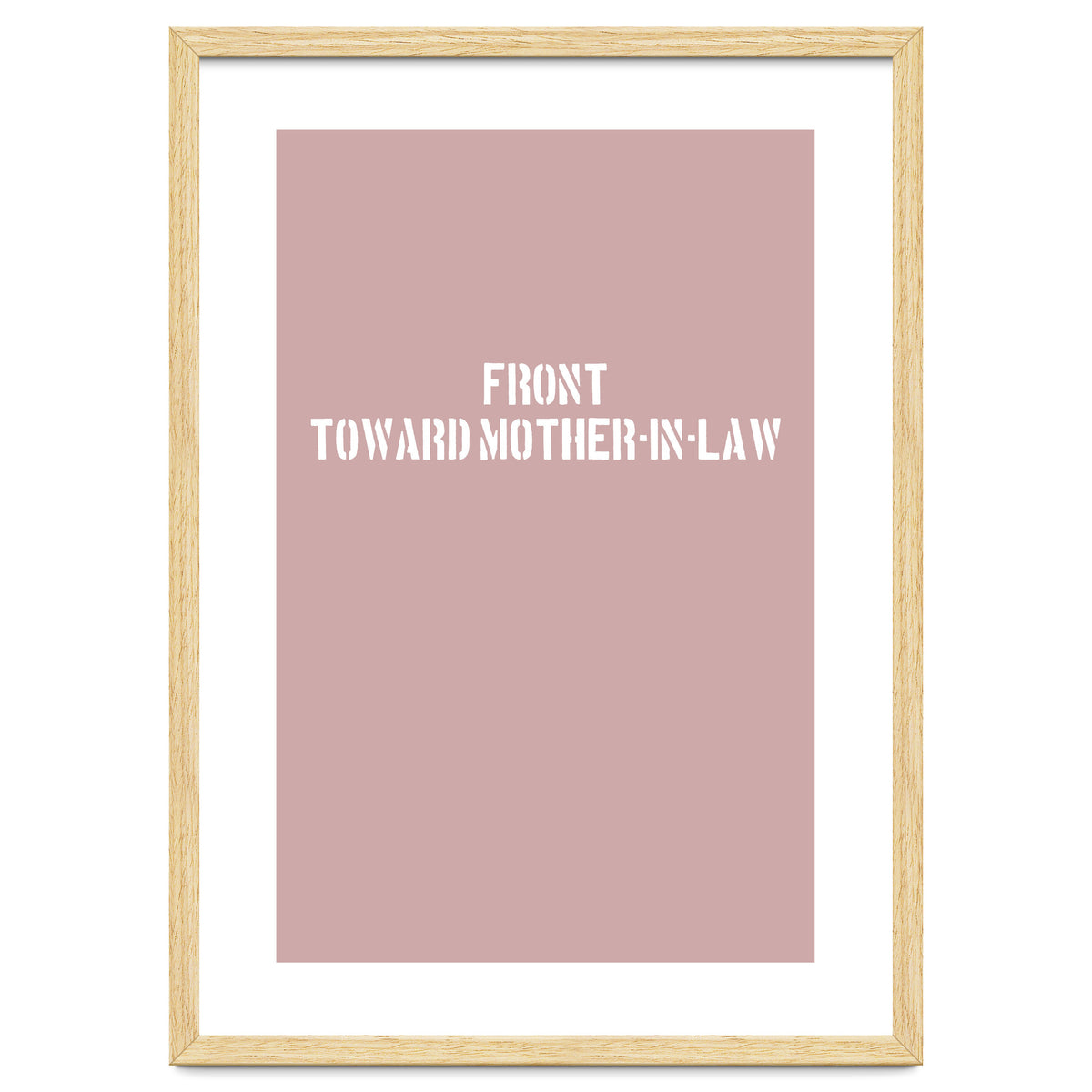 TOWARD MOTHER-IN-LAW