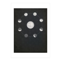 Floral moon phases (Print Only)