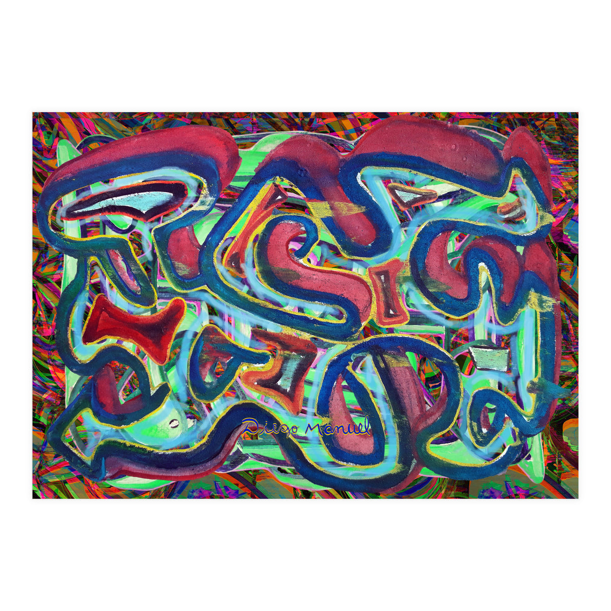 Graffiti Digital 2022 910 (Print Only)