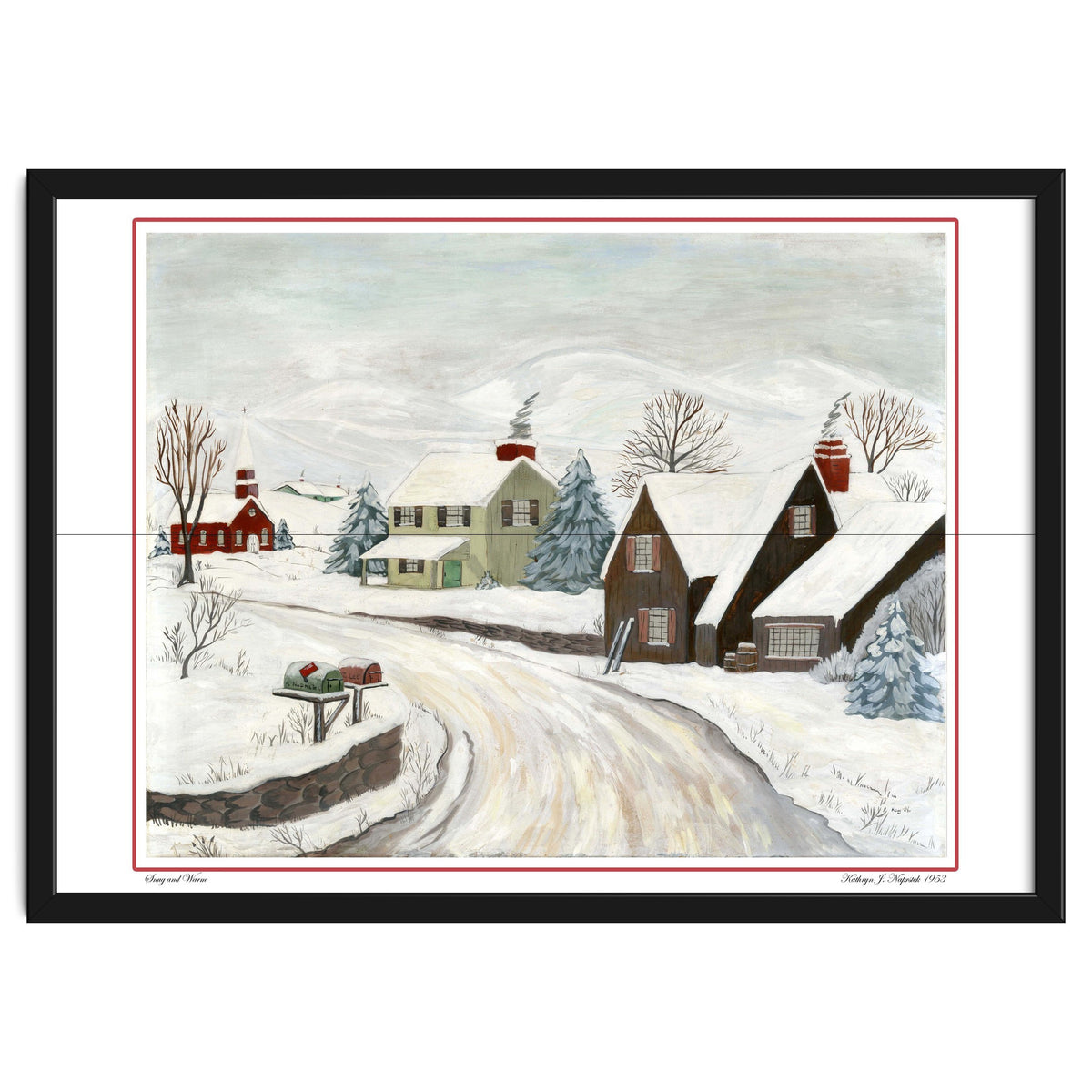 Snug & Warm Watercolor