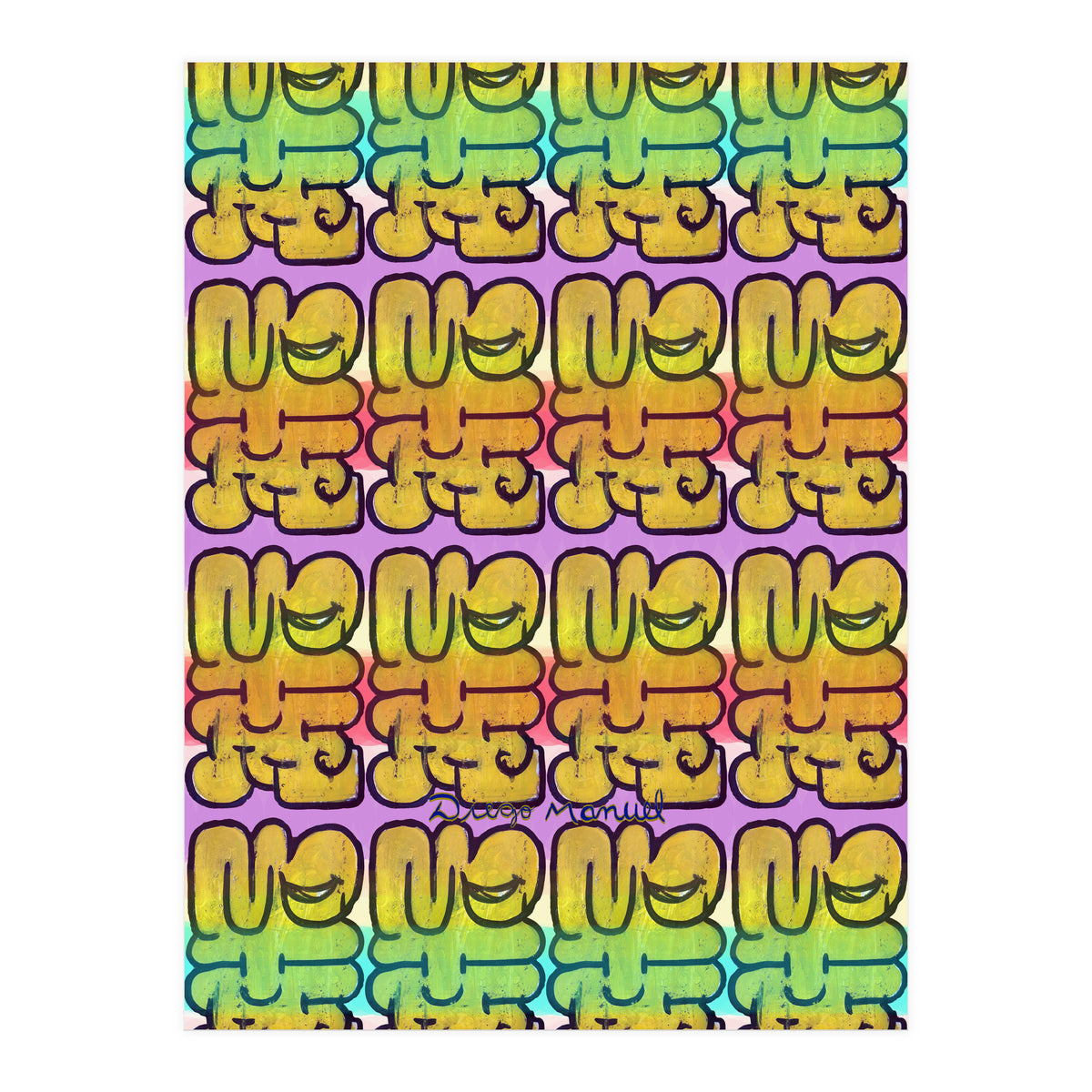 Graffitis 2021 Tapiz 96 (Print Only)