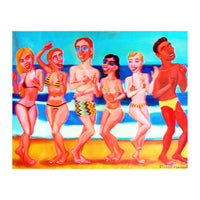 Fiesta En La Playa 6 3d (Print Only)