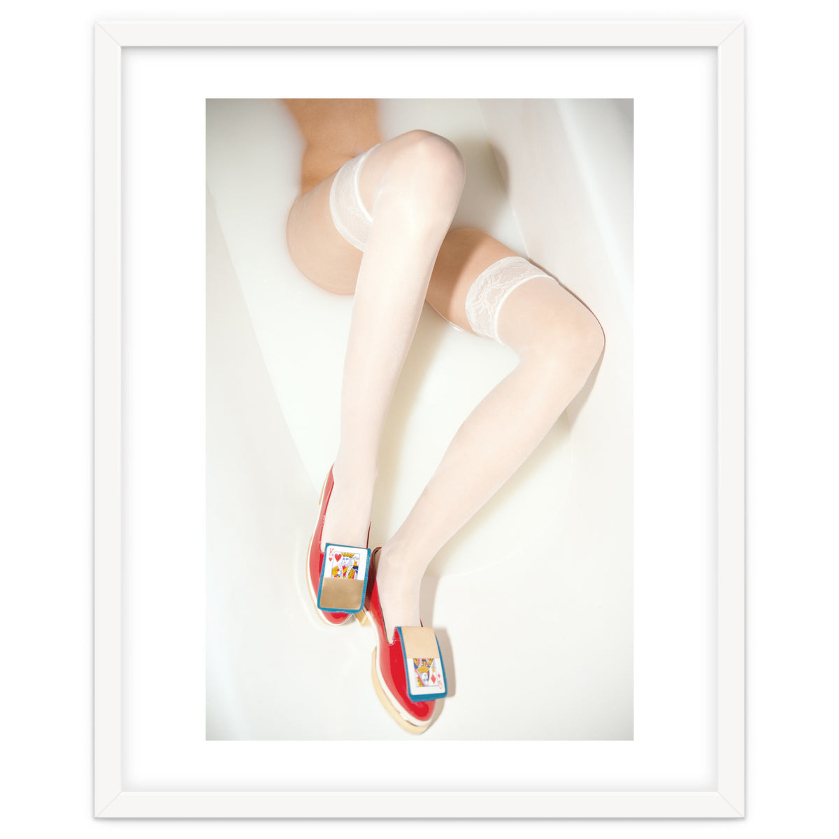 The queen is thirsty. Really, really thirsty