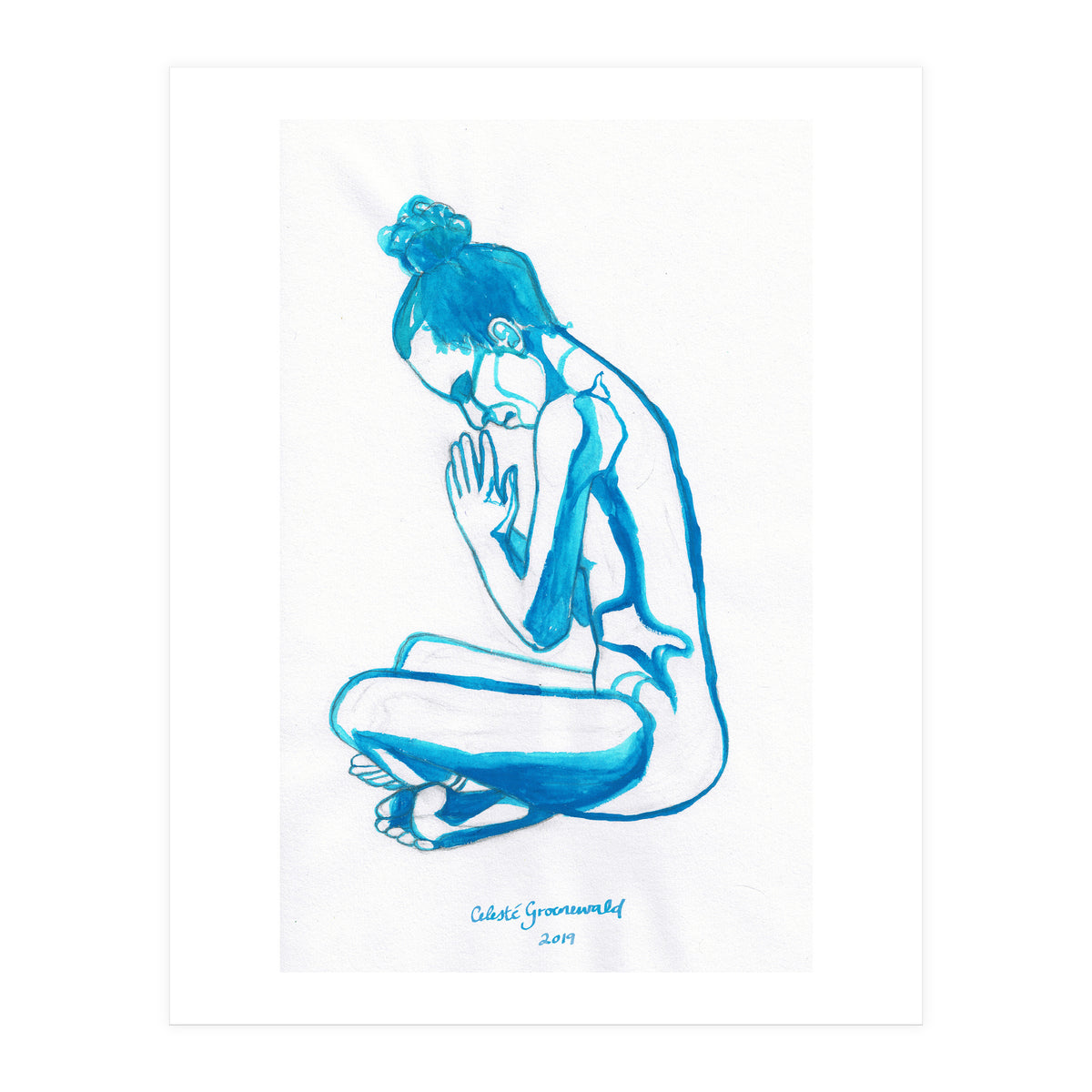 Anjali Mudra (Print Only)