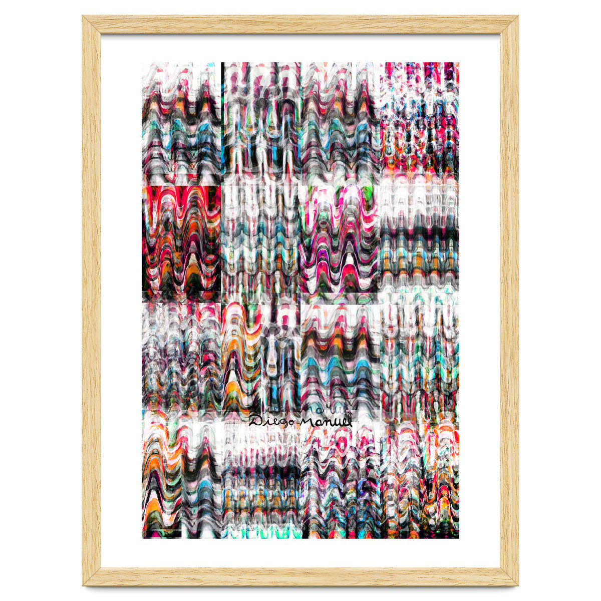 Pop abstract color full