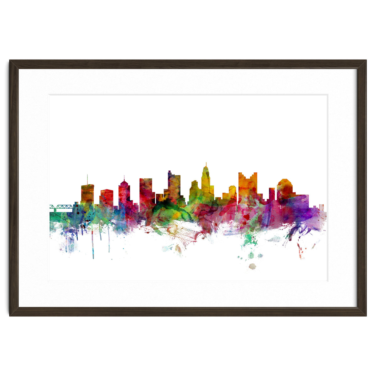 Columbus Ohio Skyline