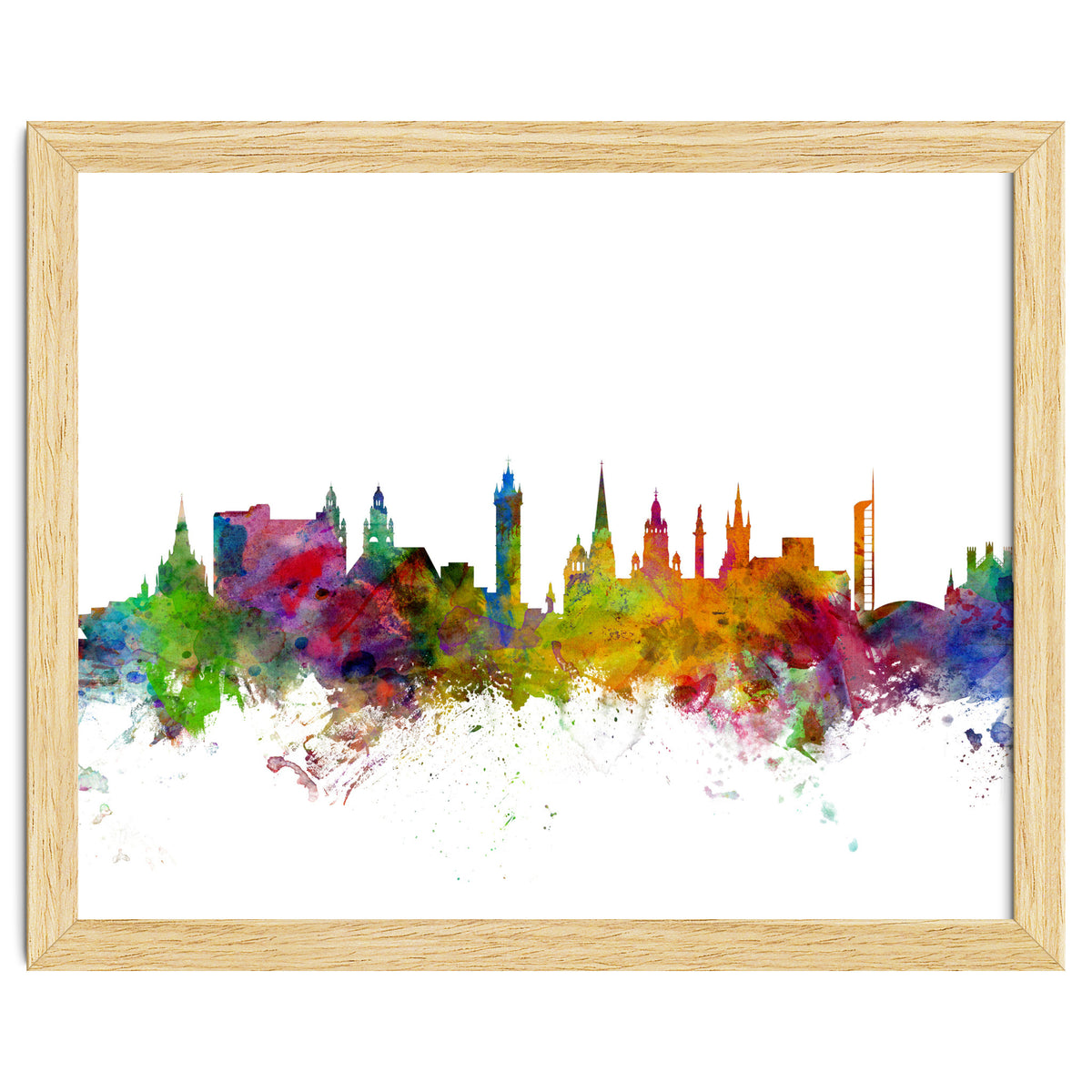 Glasgow Scotland Skyline