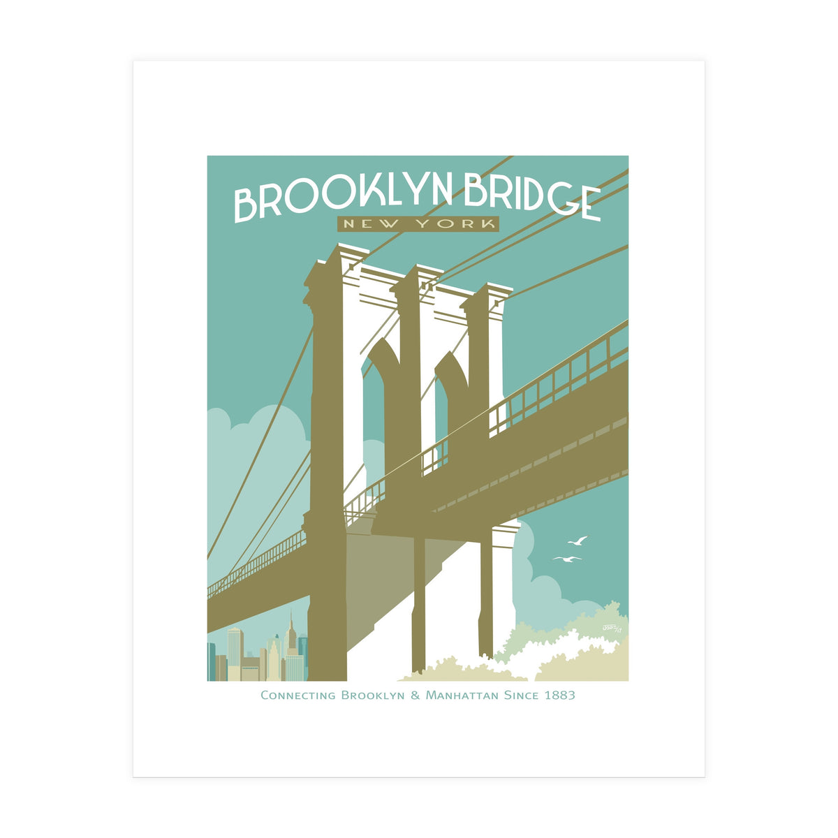 Brooklyn Bridge (Print Only)