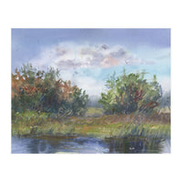 Watercolor Landscape Painting (Print Only)