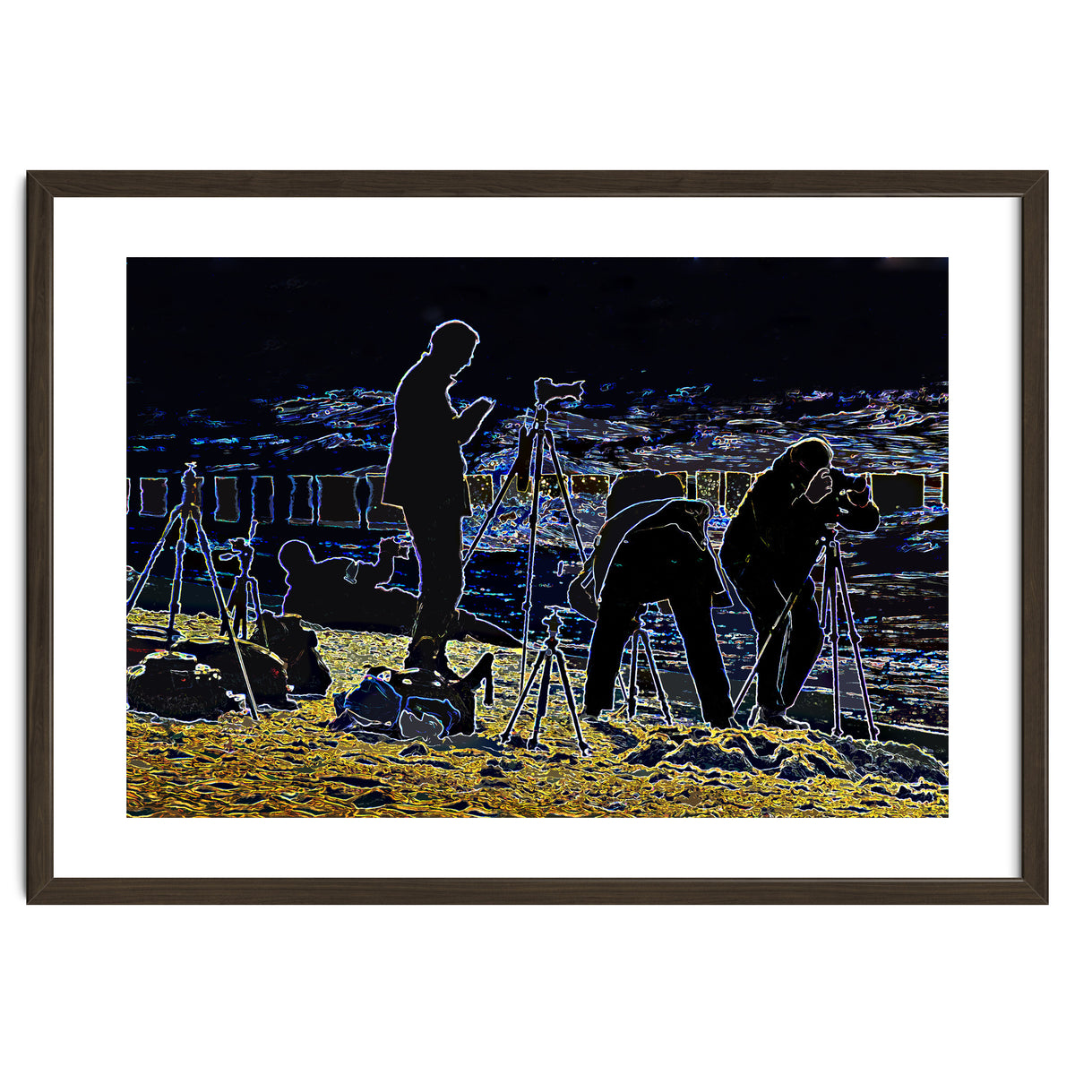 Photographers at the beach